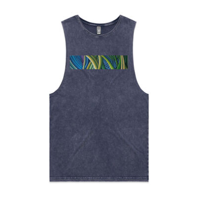 Tropical Forest 2 - Womens - Unisex Stone Wash Barnard Tank Thumbnail
