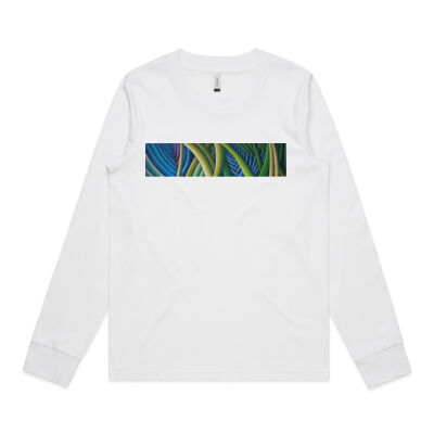 Tropical Forest 2 - Womens - Womens Dice Longsleeve Tee Thumbnail