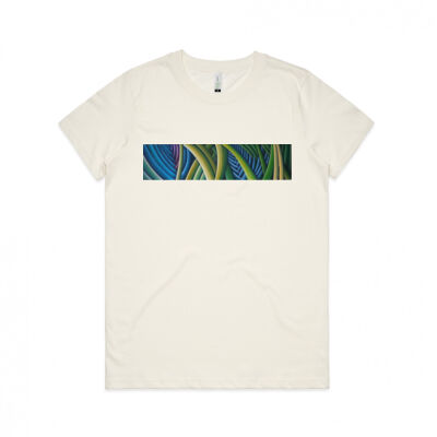 Tropical Forest 2 - Womens - Womens Maple Organic Tee Thumbnail