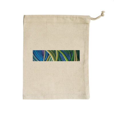 Tropical Forest 2 - Homeware - Small Calico Bag Thumbnail