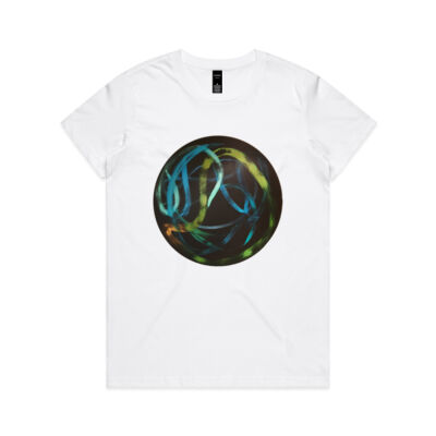 Blue Green Ribbon - Womens - Womens Maple Tee Thumbnail