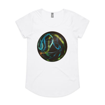 Blue Green Ribbon - Womens - Womens Mali Tee Thumbnail