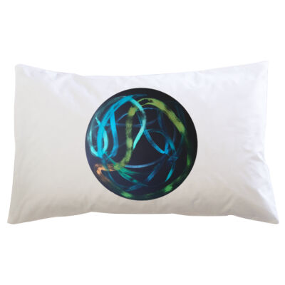 Blue Green Ribbon - Homeware - Pillowcase  Thumbnail