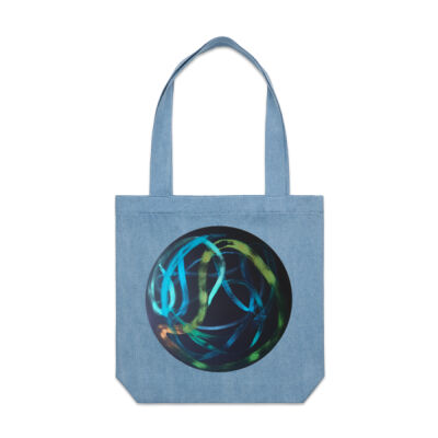 Blue Green Ribbon - Homeware - Denim Carrie Tote Thumbnail