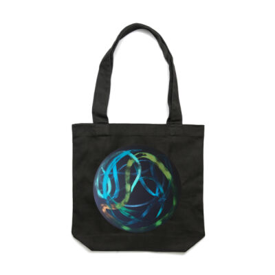 Blue Green Ribbon - Homeware - Carrie Tote Bag  Thumbnail